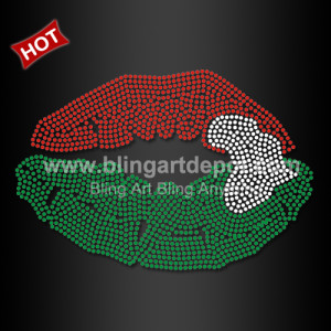 Sexy Lips Africa Rhinestone Transfers Iron On Sexy Lips Africa Rhinestone Transfers Iron On
